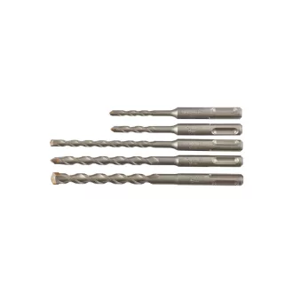   MILWAUKEE Sada vrtákov do kameňa 5 r. obojstranná SDS-Plus (5 / 6 x 110 mm; / 6 / 8 / 10 x 160 mm) Štandard