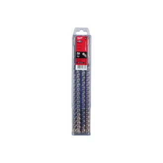   MILWAUKEE Vrták do kameňa 12 x 260/200 mm štvorbřitý SDS-Plus (10 ks)
