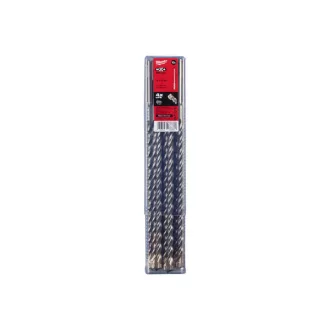   MILWAUKEE Vrták do kameňa 16 x 165/100 mm štvorbřitý SDS-Plus (10 ks)