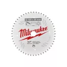 MILWAUKEE Pílový kotúč na hliník 165 x 20 x 2,2 mm / 52T TF NEG