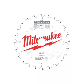   MILWAUKEE Pílový kotúč na drevo 216 x 30 x 2,4 mm /T24 ATB NEG