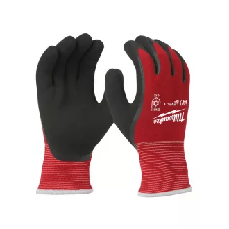   MILWAUKEE Pracovné rukavice s nitrilovým poťahom proti porezaniu ZIMNÉ 1/A - L/9 (1 pár)