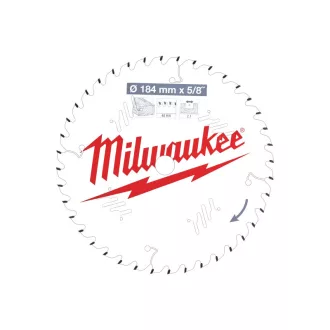   MILWAUKEE Pílový kotúč na drevo 184 x 5/8 x 2,1 mm /40T ATB