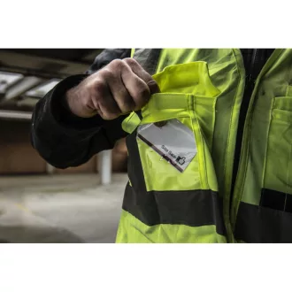 Viditeľná vesta MILWAUKEE, žltá - 2XL/3XL