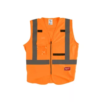 Viditeľná vesta MILWAUKEE, oranžová - L/XL