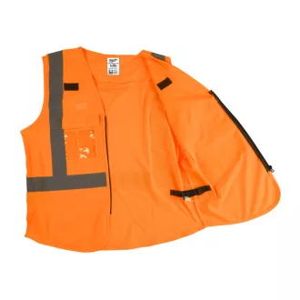 Viditeľná vesta MILWAUKEE, oranžová - L/XL