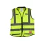 MILWAUKEE Premium Visibility Vest, žltá - XXL/XXXL