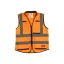 MILWAUKEE Premium Visibility Vest, oranžová - L/XL