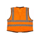 MILWAUKEE Premium Visibility Vest, oranžová - L/XL