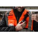 MILWAUKEE Premium Visibility Vest, Orange - XXL/XXXL