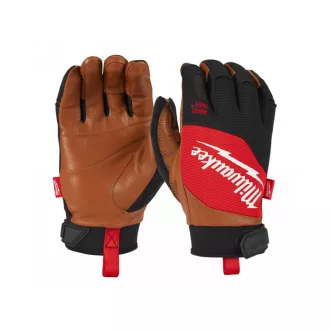 MILWAUKEE Bezpečnostné rukavice Hybridná koža M/8