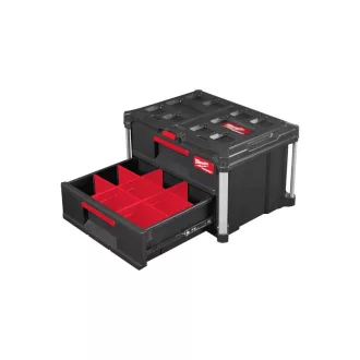 MILWAUKEE Úložná komoda s 2 zásuvkami PACKOUT