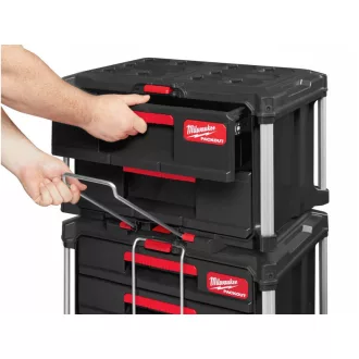 MILWAUKEE Úložná komoda s 2 zásuvkami PACKOUT