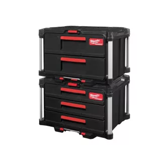 MILWAUKEE Úložná komoda s 2 zásuvkami PACKOUT