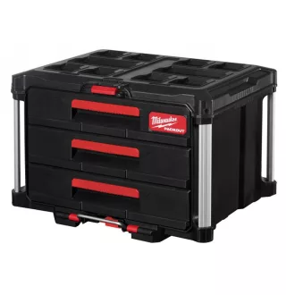 MILWAUKEE Úložná komoda s 3 zásuvkami PACKOUT™