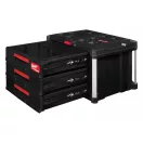 MILWAUKEE Úložná komoda s 3 zásuvkami PACKOUT™
