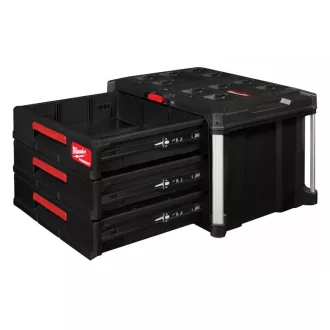 MILWAUKEE Úložná komoda s 3 zásuvkami PACKOUT™