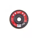 MILWAUKEE Lamelový brúsny kotúč 115 x 22,2 mm / P80 keramické zrno SLC50 Cera Turbo