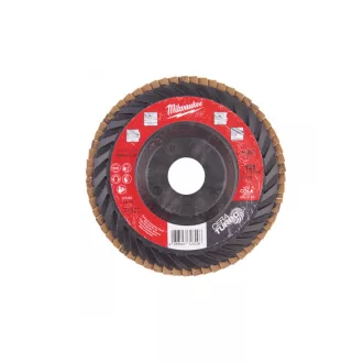   MILWAUKEE Lamelový brúsny kotúč 125 x 22,2 mm / P80 keramické zrno SLC50 Cera Turbo
