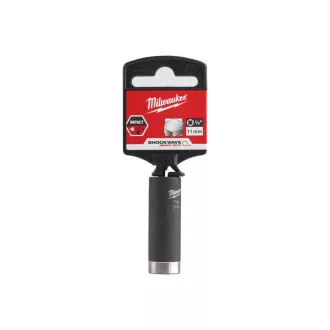   MILWAUKEE Strojový dlhý nástrčný kľúč 1/4" 11 mm CrMo
