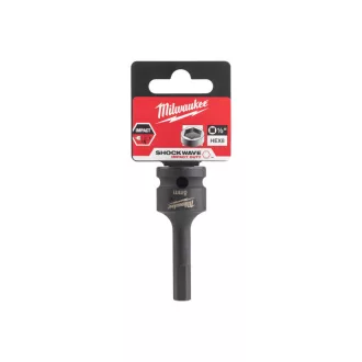   MILWAUKEE Strojový dlhý nástrčný kľúč Allen 1/2" 8 mm CrMo