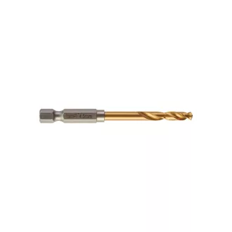   MILWAUKEE Vrták 4,5 x 76/29 mm HSS-G TiN, červená HEX - Shockwave™ (10 ks)