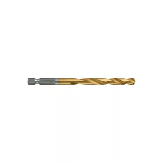   MILWAUKEE Vrták 7,0 x 109/66 mm HSS-G TiN, červená HEX - Shockwave™ (5 ks)