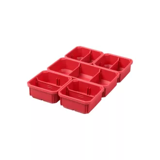   MILWAUKEE Odnímateľný úložný box pre úzky organizér PACKOUT 5 dielov