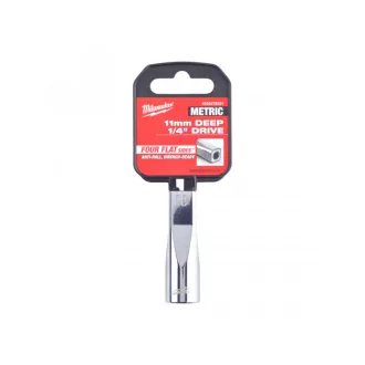 MILWAUKEE Dlhý nástrčný kľúč 1/4" 11 mm