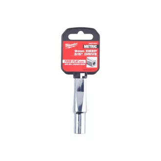 MILWAUKEE Dlhý nástrčný kľúč 3/8" 9 mm