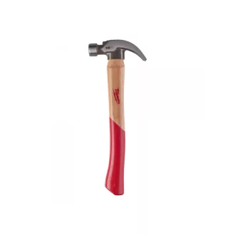   MILWAUKEE Tesárske kladivo zakrivené 450 g s magnetickou rukoväťou Hickory