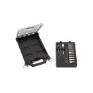 MILWAUKEE Sada nástrčných kľúčov 28 kusov 1/4" 5-15 mm v PACKOUT úzky organizér