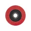 MILWAUKEE Lamelový brúsny kotúč 115 x 22,2 mm / keramické zrno P60