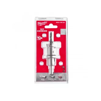   MILWAUKEE TCT vykružovák 24 mm s trojstranným uchytením, nerez