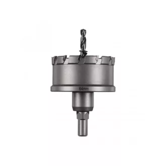   MILWAUKEE TCT kruhový vyrezávač 64 mm s trojstranným upnutím, nerez