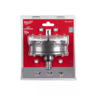   MILWAUKEE TCT kruhový vykružovák 102 mm s trojstranným upínaním z nehrdzavejúcej ocele