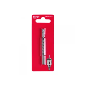   MILWAUKEE Strediaci vrták pre kruhovú frézu (6 x 76 mm) + pružina