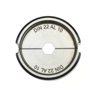   MILWAUKEE Krimpovacia vložka pre stroj DIN22 AL 10 Hex tvar M18 HCCT