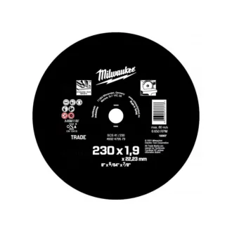   MILWAUKEE Rezný kotúč na kov 230 x 1,9 x 22,2 mm ECO SCS 41