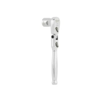   MILWAUKEE Račňový hnací hriadeľ 1/4" 140 mm 90T kĺbový ±90° rovný hriadeľ