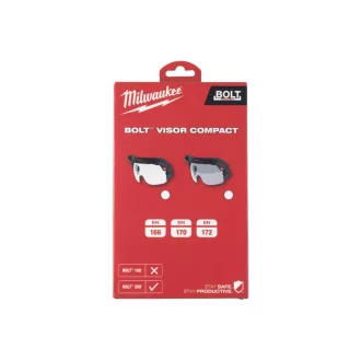 Okuliare pre prilby MILWAUKEE BOLT™ 200, číre