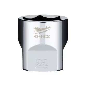 MILWAUKEE Nástrčný kľúč 3/8" 22 mm