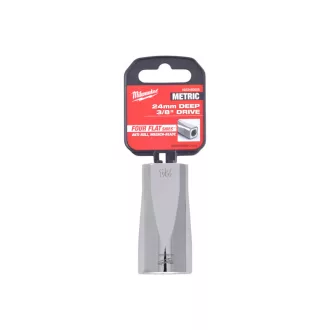MILWAUKEE Dlhý nástrčný kľúč 3/8" 24 mm
