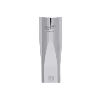 MILWAUKEE Dlhý nástrčný kľúč 1/2" 20 mm