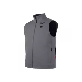   MILWAUKEE Vyhrievaná vesta šedá 2XL M12 HVGREY1-201 (1 x 2,0 Ah batéria + nabíjačka)