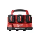 MILWAUKEE Nabíjačka batérií M18 PC6 PACKOUT