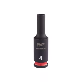   MILWAUKEE Strojový dlhý nástrčný kľúč 1/4" 4 mm CrMo