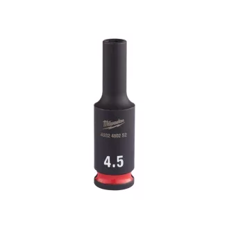   MILWAUKEE Strojový dlhý nástrčný kľúč 1/4" 4,5 mm CrMo