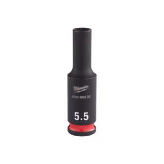   MILWAUKEE Strojový dlhý nástrčný kľúč 1/4" 5,5 mm CrMo