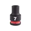 MILWAUKEE Strojový nástrčný kľúč 3/8" 7 mm CrMo